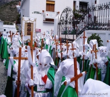 Semana Santa in Frigiliana, Spain