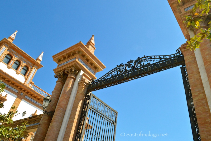 Entrance to the old Tobacco Factory, Malaga