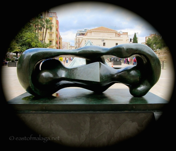 Henry Moore sculpture, Malaga