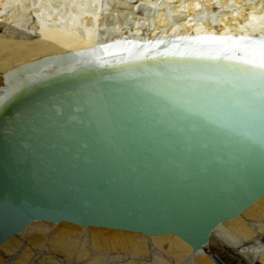 Sulphur pool at Baños de Vilo, Periana
