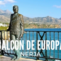 Just the King and I on the Balcón de Europa, Nerja